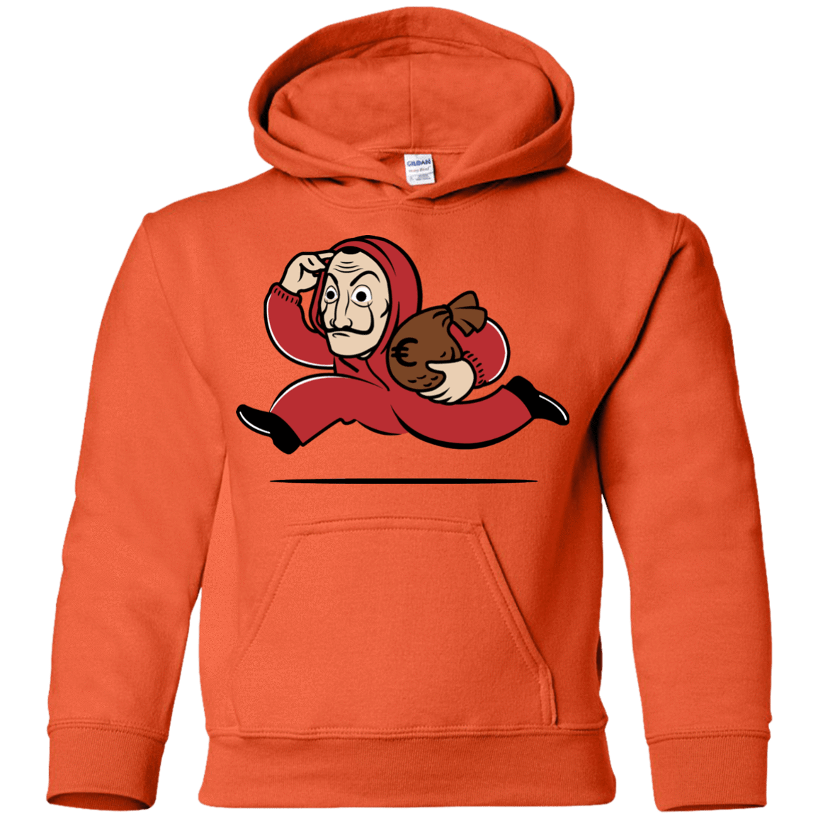 Sweatshirts Orange / YS Bella Ciao City Youth Hoodie