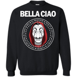Sweatshirts Black / S Bella Ciao Crewneck Sweatshirt