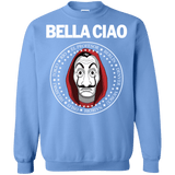 Sweatshirts Carolina Blue / S Bella Ciao Crewneck Sweatshirt