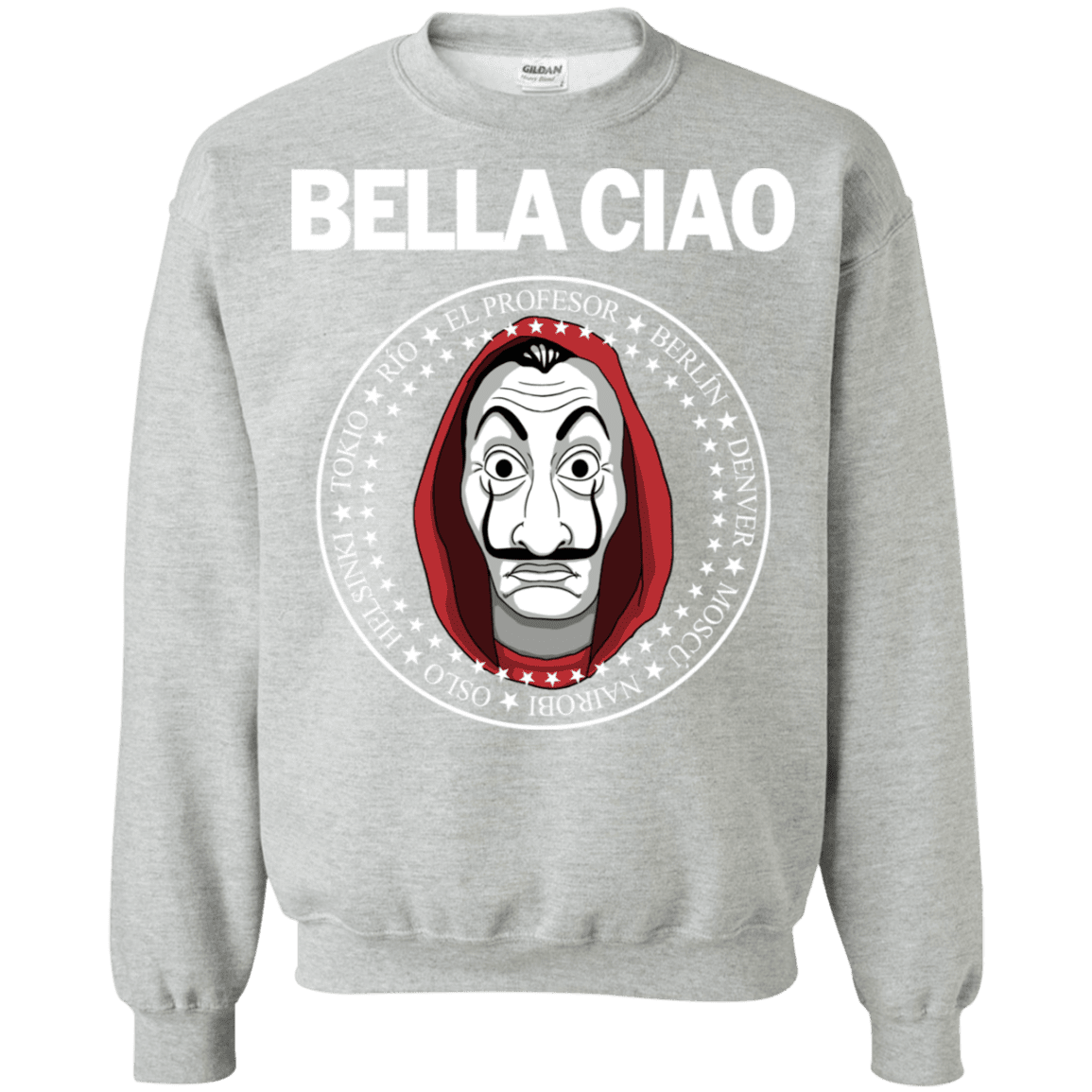 Sweatshirts Sport Grey / S Bella Ciao Crewneck Sweatshirt