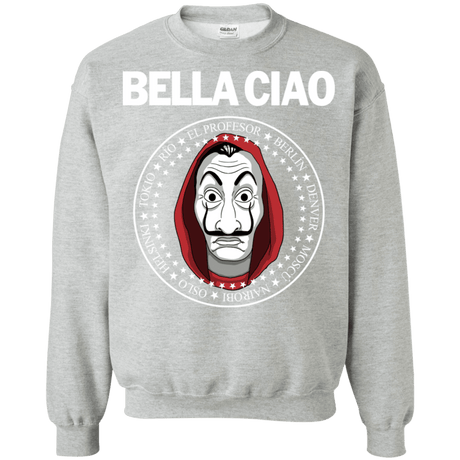 Sweatshirts Sport Grey / S Bella Ciao Crewneck Sweatshirt
