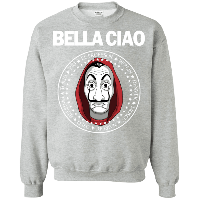 Sweatshirts Sport Grey / S Bella Ciao Crewneck Sweatshirt