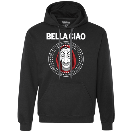 Sweatshirts Black / S Bella Ciao Premium Fleece Hoodie