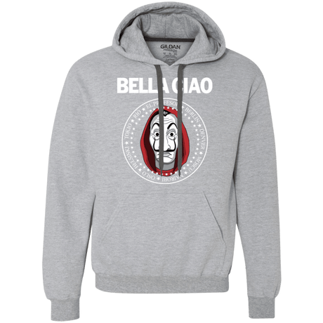 Sweatshirts Sport Grey / S Bella Ciao Premium Fleece Hoodie