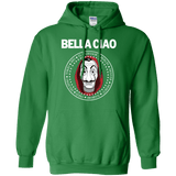 Sweatshirts Irish Green / S Bella Ciao Pullover Hoodie