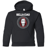 Sweatshirts Black / YS Bella Ciao Youth Hoodie