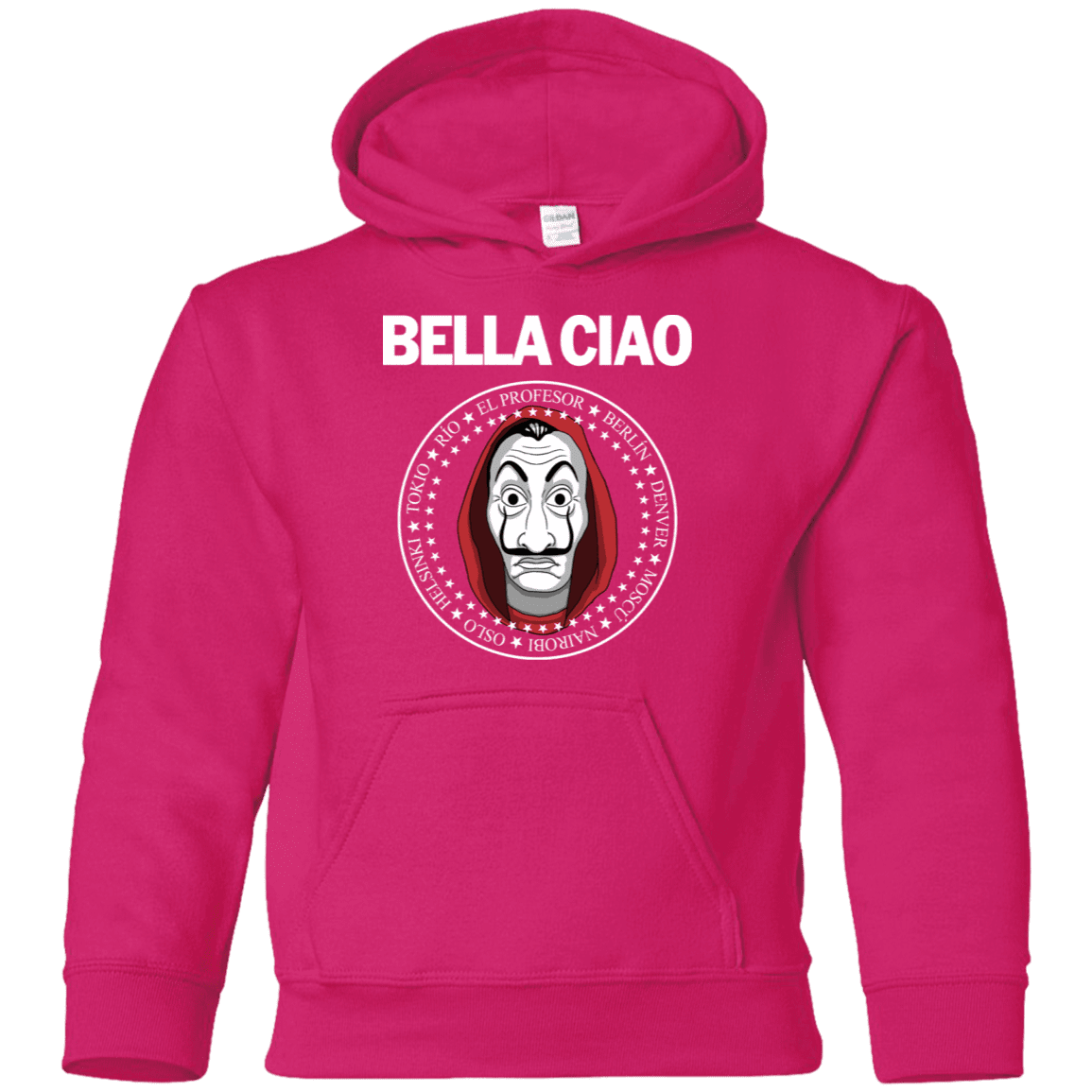 Sweatshirts Heliconia / YS Bella Ciao Youth Hoodie