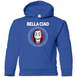 Sweatshirts Royal / YS Bella Ciao Youth Hoodie