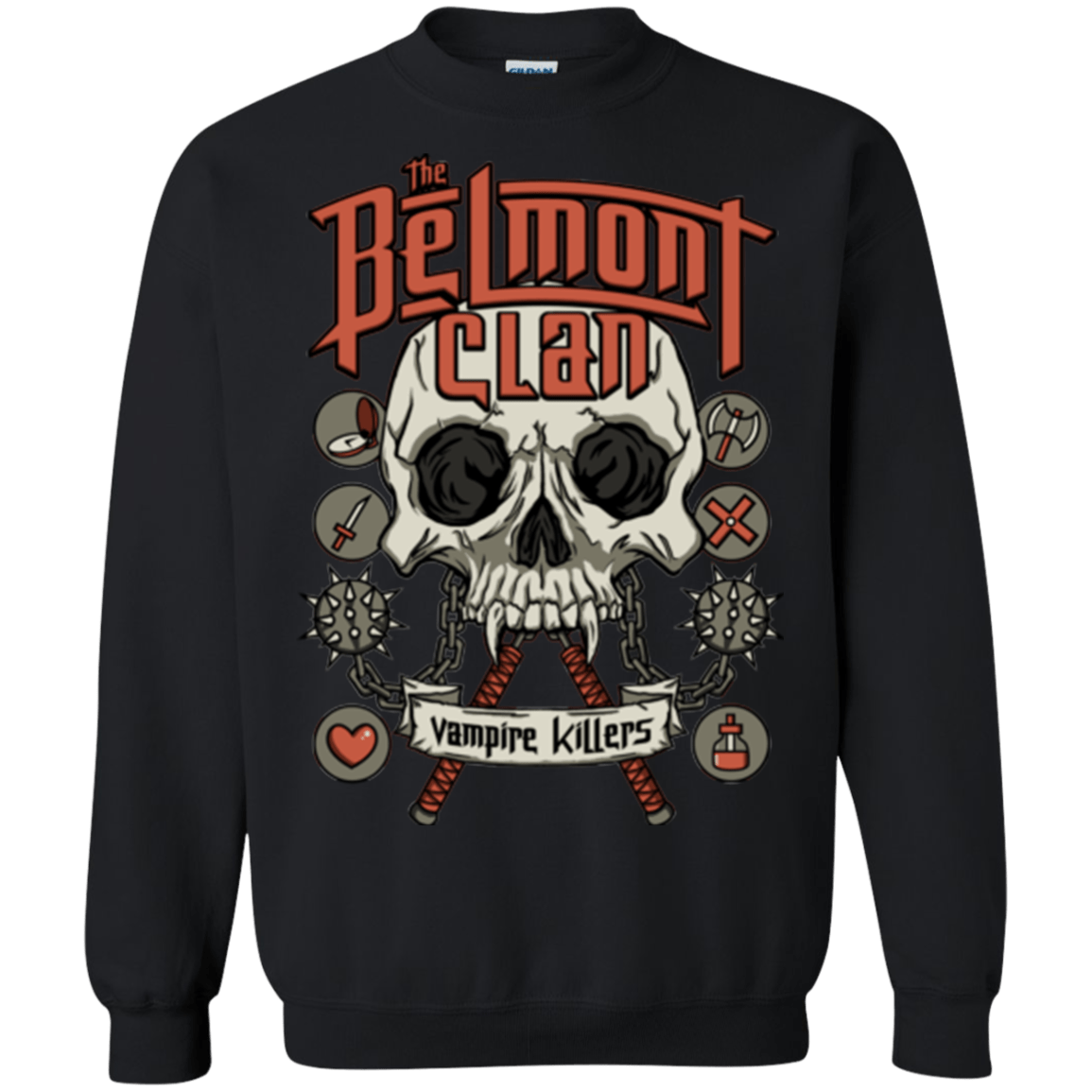 Sweatshirts Black / Small Belmont Clan Crewneck Sweatshirt