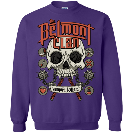 Sweatshirts Purple / Small Belmont Clan Crewneck Sweatshirt