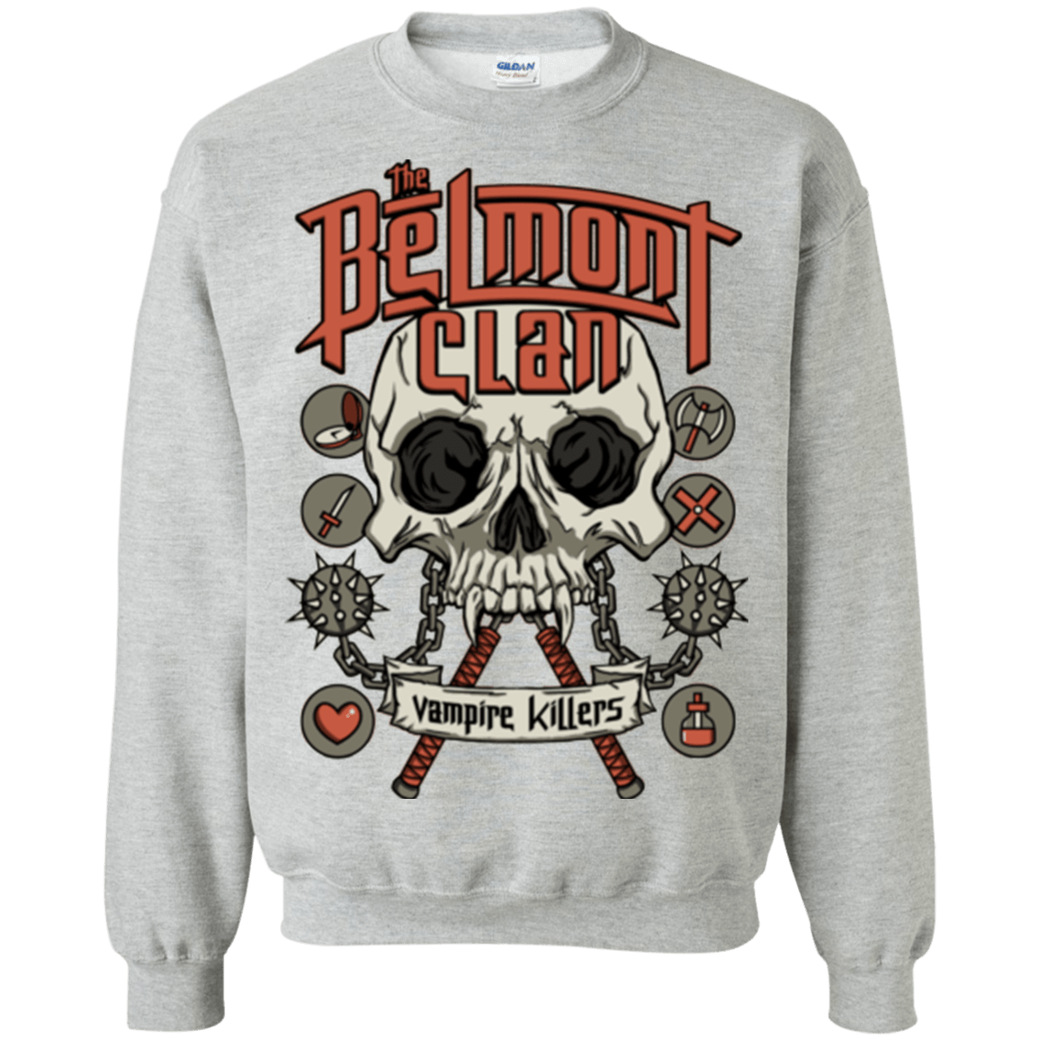Sweatshirts Sport Grey / Small Belmont Clan Crewneck Sweatshirt