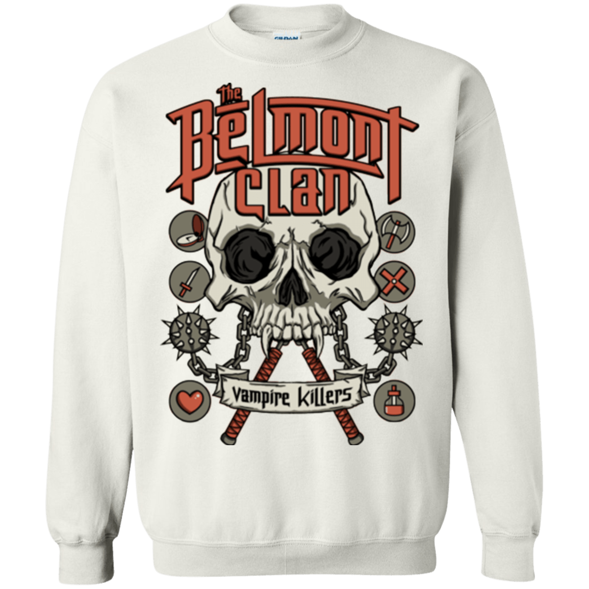 Sweatshirts White / Small Belmont Clan Crewneck Sweatshirt