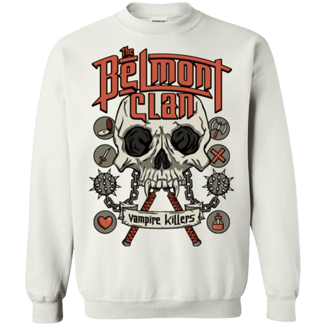 Sweatshirts White / Small Belmont Clan Crewneck Sweatshirt