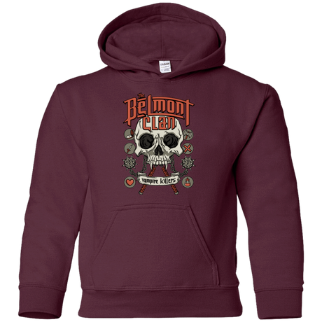 Sweatshirts Maroon / YS Belmont Clan Youth Hoodie