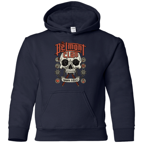 Sweatshirts Navy / YS Belmont Clan Youth Hoodie