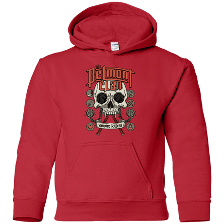 Sweatshirts Red / YS Belmont Clan Youth Hoodie