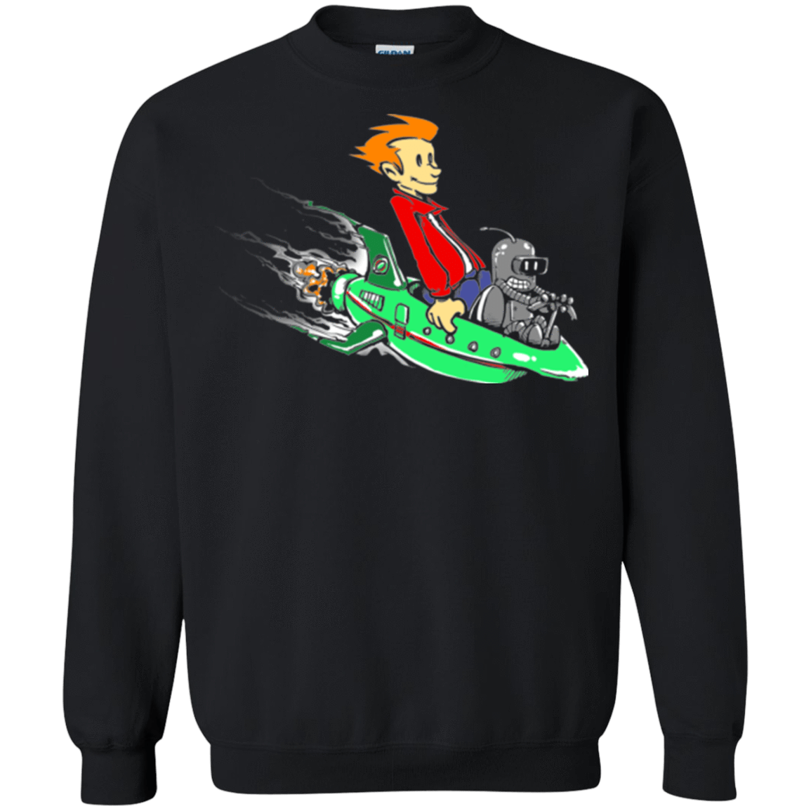 Sweatshirts Black / Small Bender and Fry Crewneck Sweatshirt