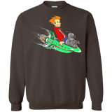 Sweatshirts Dark Chocolate / Small Bender and Fry Crewneck Sweatshirt