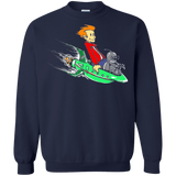 Sweatshirts Navy / Small Bender and Fry Crewneck Sweatshirt