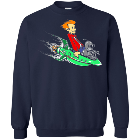 Sweatshirts Navy / Small Bender and Fry Crewneck Sweatshirt