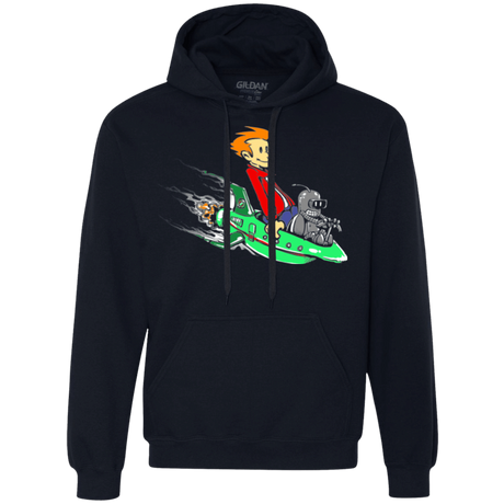Sweatshirts Navy / Small Bender and Fry Premium Fleece Hoodie