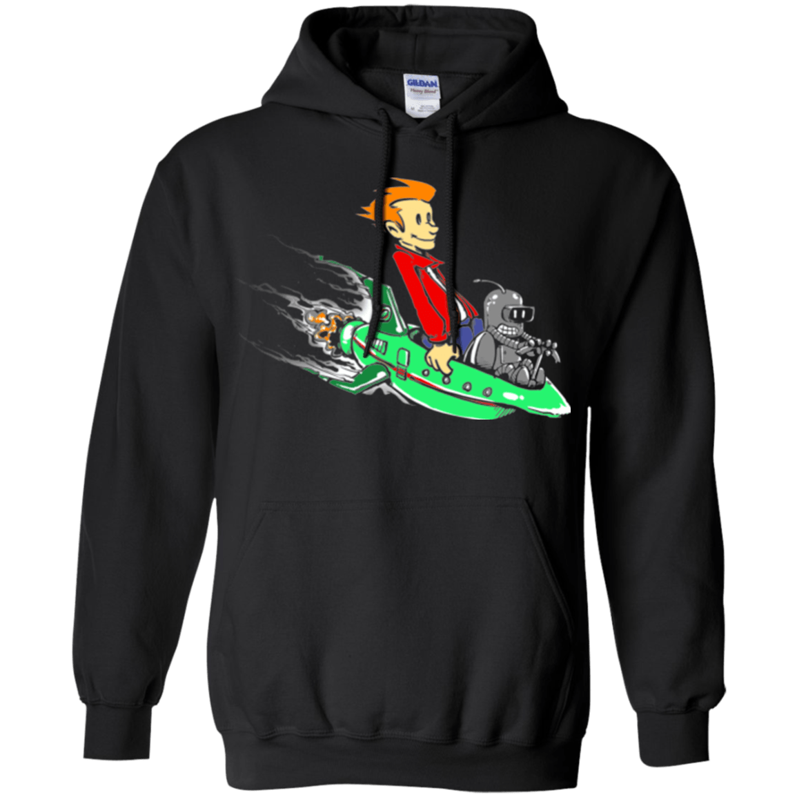 Sweatshirts Black / Small Bender and Fry Pullover Hoodie