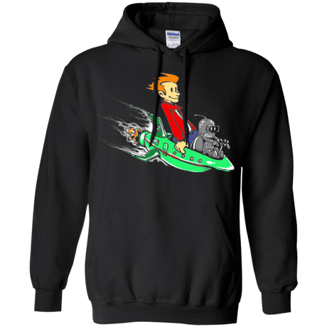 Sweatshirts Black / Small Bender and Fry Pullover Hoodie