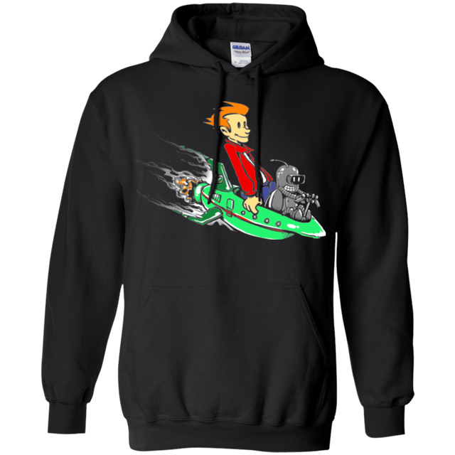 Sweatshirts Black / Small Bender and Fry Pullover Hoodie