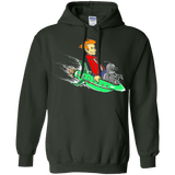 Sweatshirts Forest Green / Small Bender and Fry Pullover Hoodie