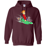 Sweatshirts Maroon / Small Bender and Fry Pullover Hoodie