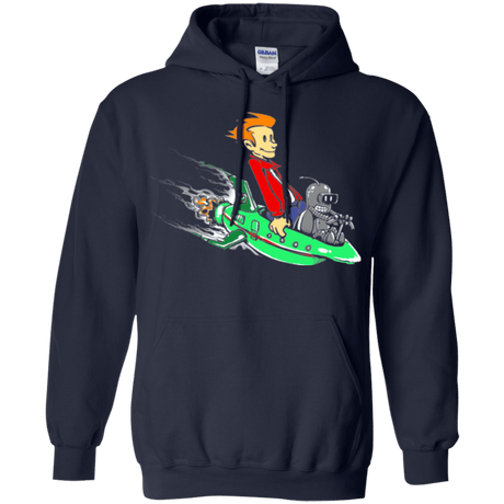 Sweatshirts Navy / Small Bender and Fry Pullover Hoodie
