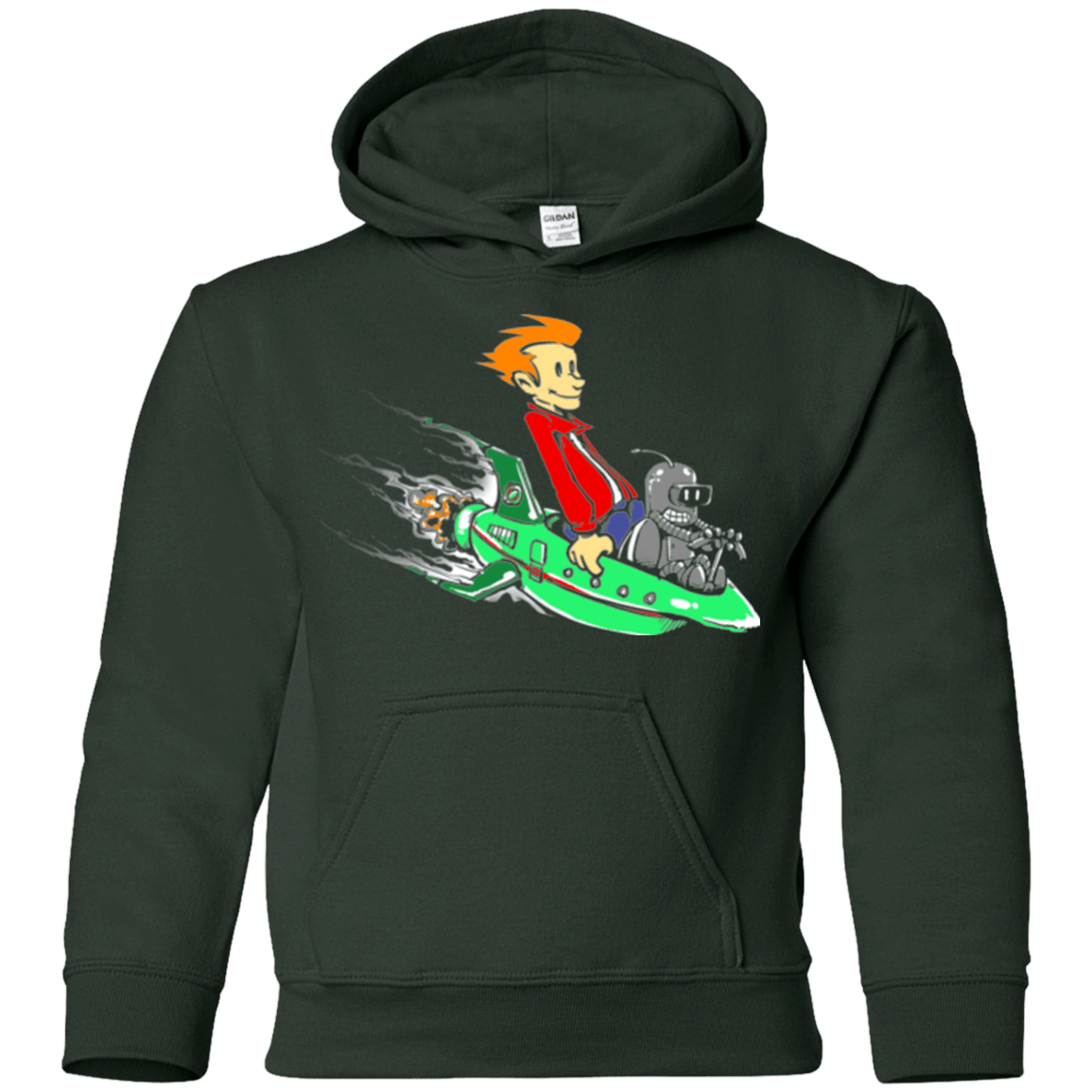 Sweatshirts Forest Green / YS Bender and Fry Youth Hoodie