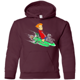 Sweatshirts Maroon / YS Bender and Fry Youth Hoodie
