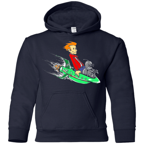 Sweatshirts Navy / YS Bender and Fry Youth Hoodie