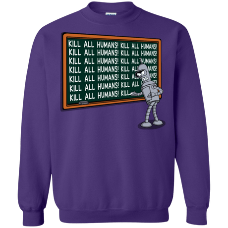 Sweatshirts Purple / Small Bender Detention Crewneck Sweatshirt