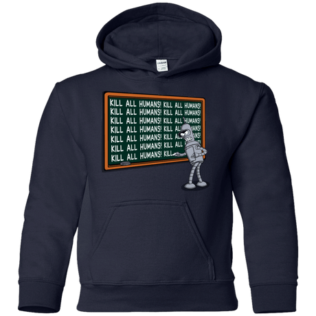 Sweatshirts Navy / YS Bender Detention Youth Hoodie