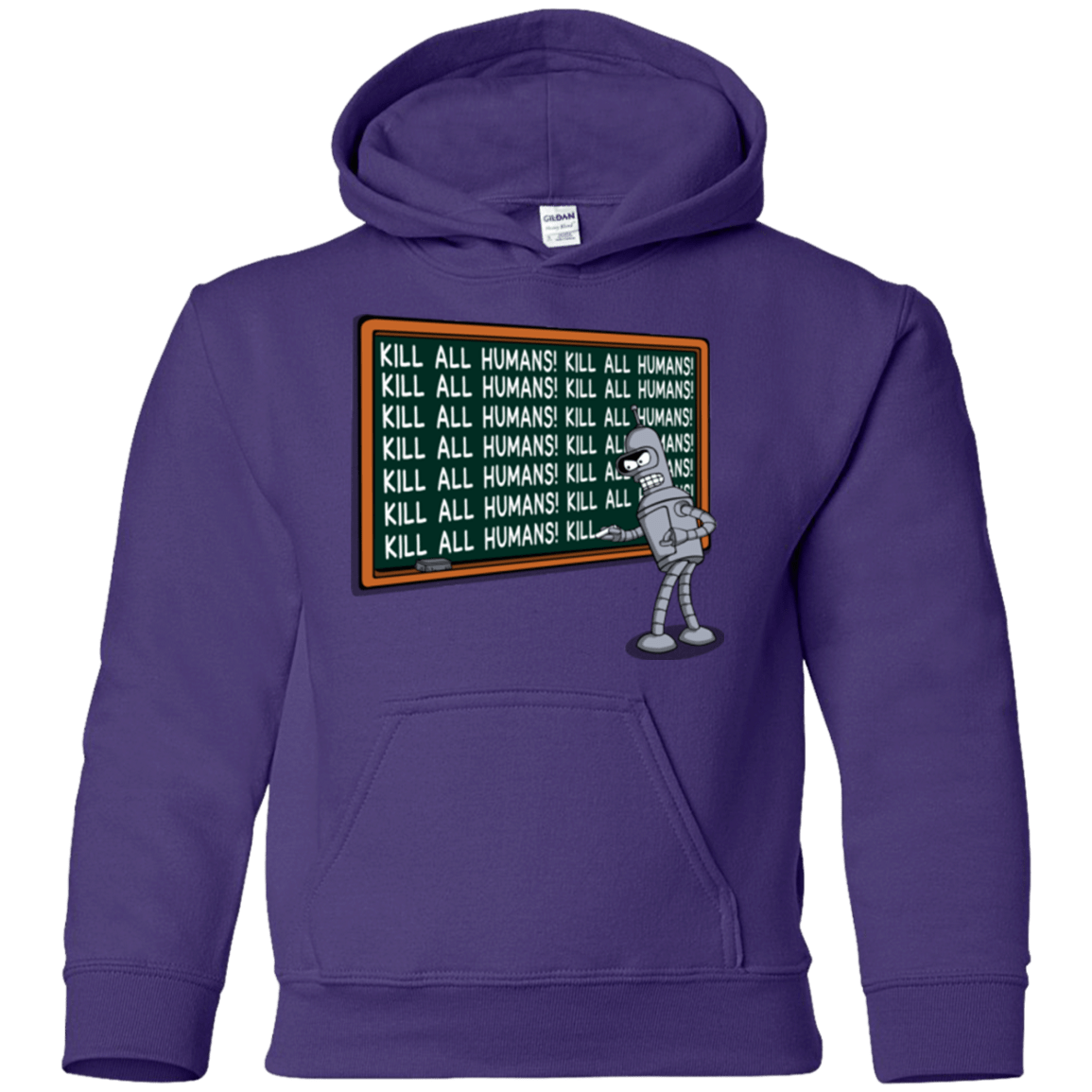 Sweatshirts Purple / YS Bender Detention Youth Hoodie