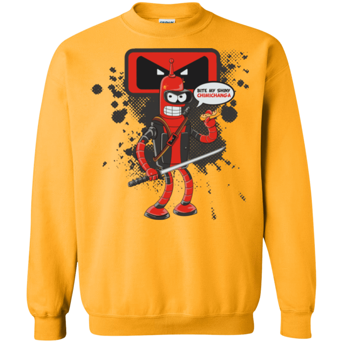 Sweatshirts Gold / Small Bending The Fourth Wall Crewneck Sweatshirt