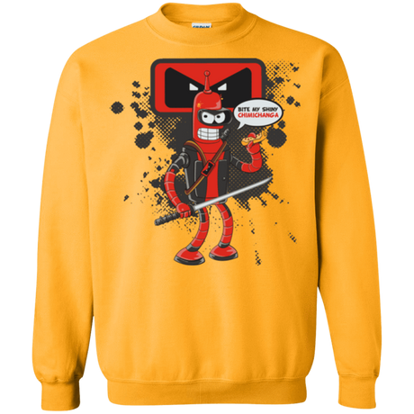 Sweatshirts Gold / Small Bending The Fourth Wall Crewneck Sweatshirt