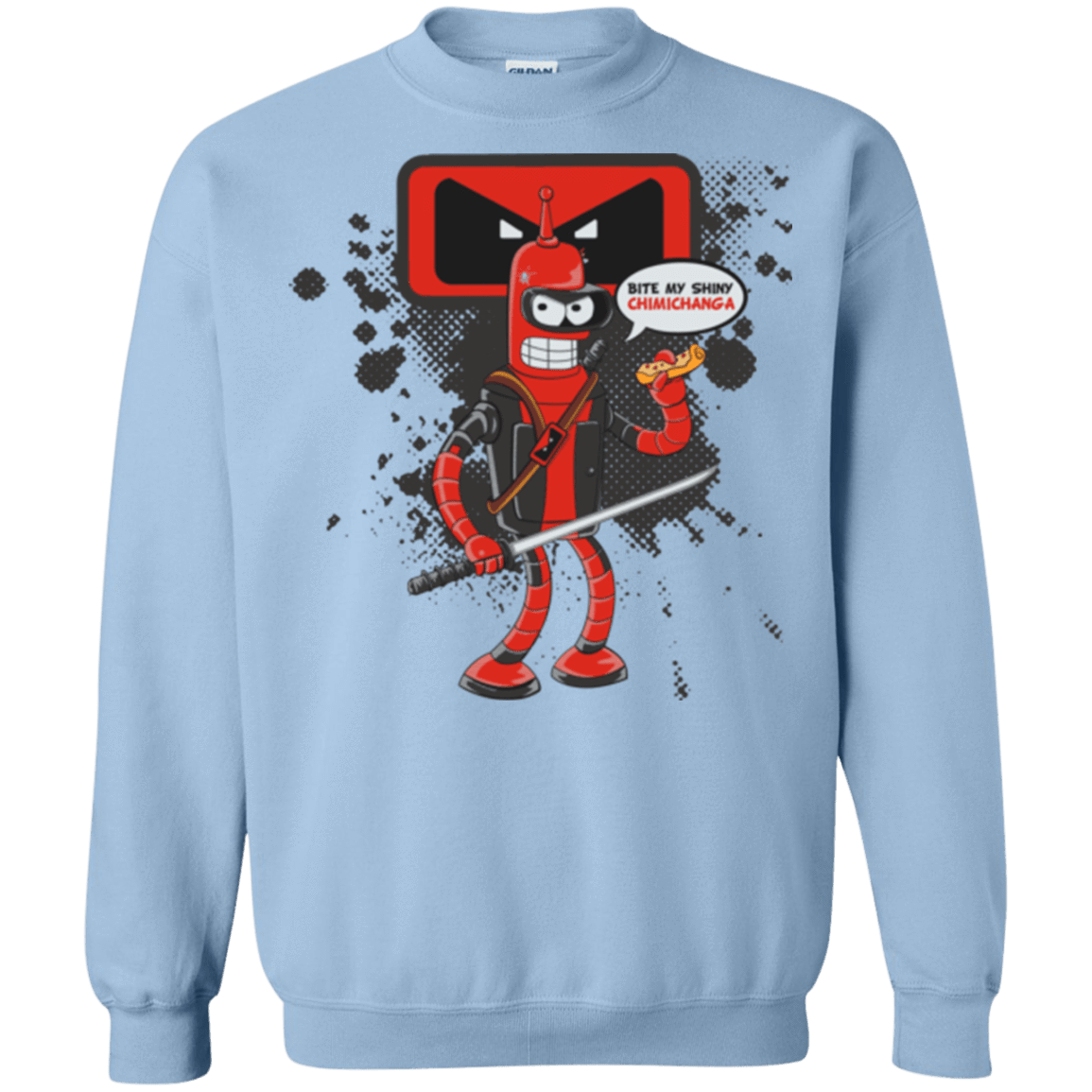 Sweatshirts Light Blue / Small Bending The Fourth Wall Crewneck Sweatshirt