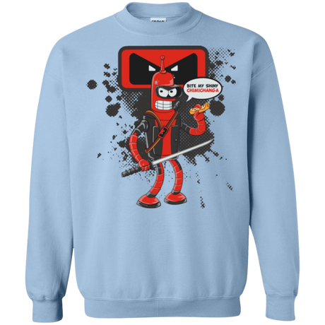 Sweatshirts Light Blue / Small Bending The Fourth Wall Crewneck Sweatshirt
