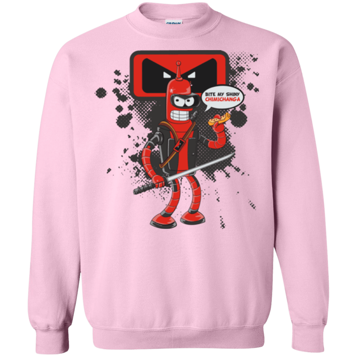 Sweatshirts Light Pink / Small Bending The Fourth Wall Crewneck Sweatshirt