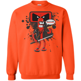 Sweatshirts Orange / Small Bending The Fourth Wall Crewneck Sweatshirt