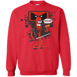 Sweatshirts Red / Small Bending The Fourth Wall Crewneck Sweatshirt