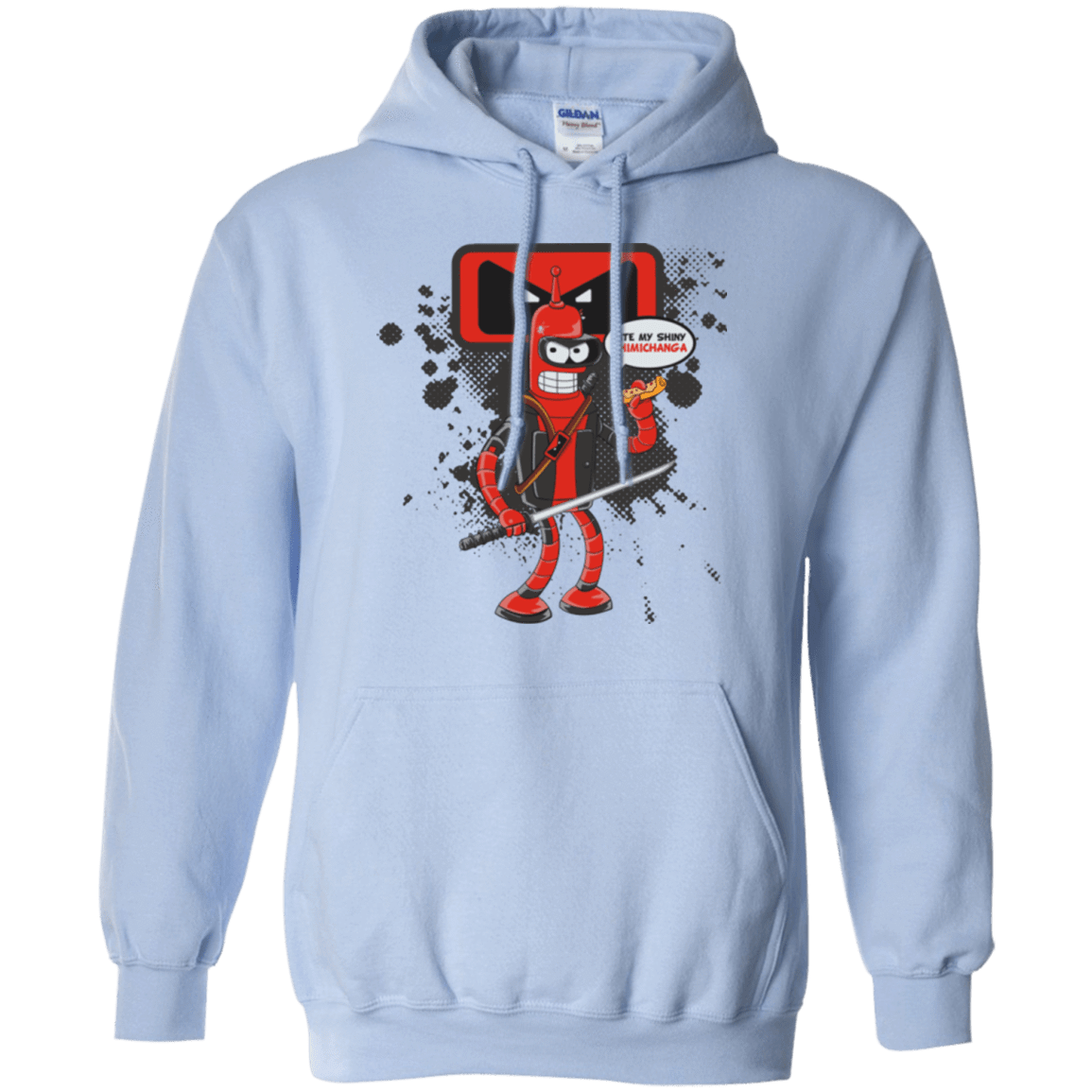 Sweatshirts Light Blue / Small Bending The Fourth Wall Pullover Hoodie