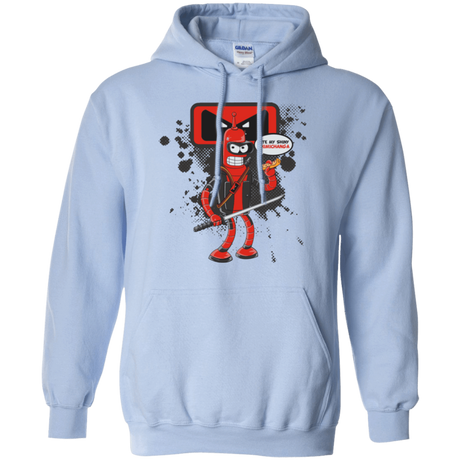 Sweatshirts Light Blue / Small Bending The Fourth Wall Pullover Hoodie