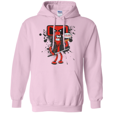 Sweatshirts Light Pink / Small Bending The Fourth Wall Pullover Hoodie