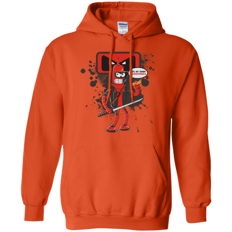 Sweatshirts Orange / Small Bending The Fourth Wall Pullover Hoodie