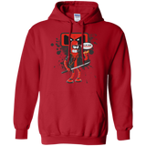 Sweatshirts Red / Small Bending The Fourth Wall Pullover Hoodie