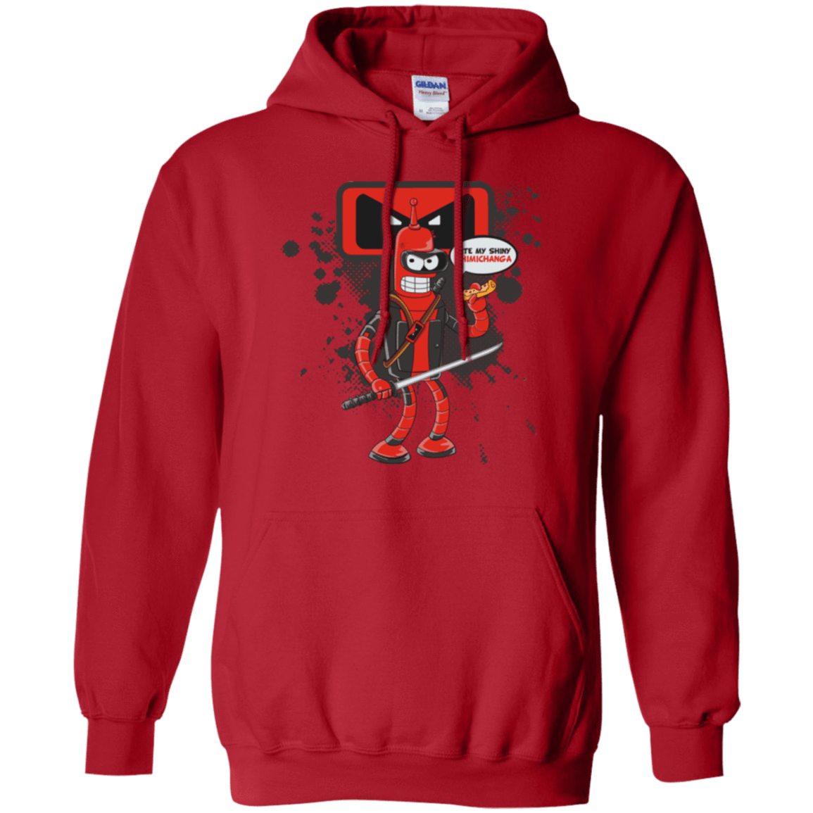 Sweatshirts Red / Small Bending The Fourth Wall Pullover Hoodie